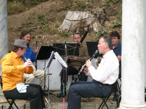 Zaptet Woodwind Quintet Performing at Portal of the Past, Golden Gate Park, San Francisco