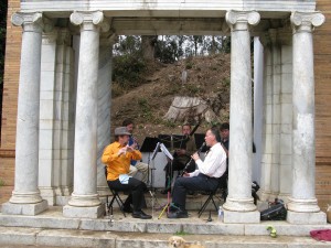 Zaptet Woodwind Quintet Performing at Portal of the Past, Golden Gate Park, San Francisco